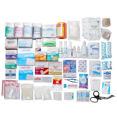 First Aid Kit Refill Pack for Large 4 Shelf Kit | MFASCO Health & Safety