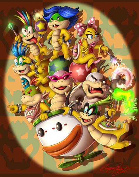 45 best ideas for coloring | Bowser And The Koopalings