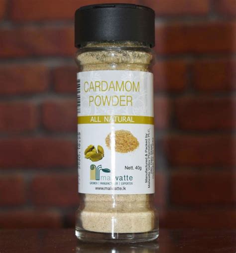 Cardamom Powder – 40g – Malwatte Valley Plantations PLC