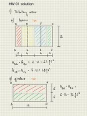 Tributary Area - Overview I Tributary Area 1 Beams and girders on ...