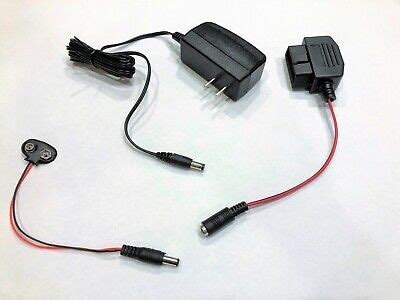 OBD Style Memory Saver AC/9v for Vehicle Battery Replacement/Disconnect ...