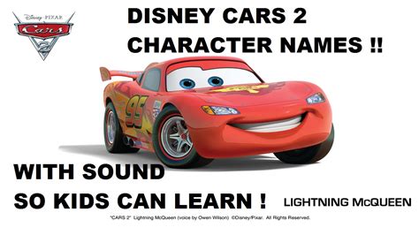 Top Cars 2016: Pics of cars 2 characters