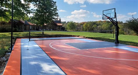 Transforming Backyards with Backyard Basketball Courts