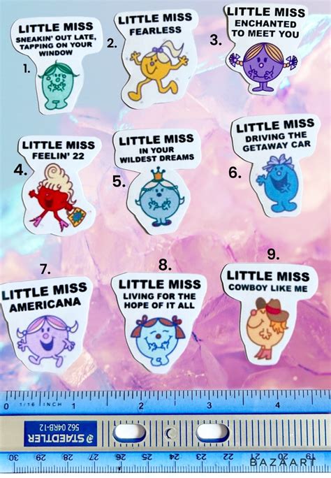 Little Miss Eras Stickers - Etsy