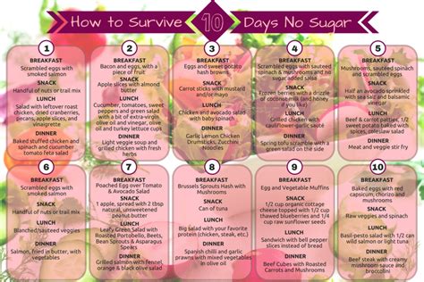 Sugar Detox 10-Day Menu Made Easy - Sugar Addiction Quit Sugar Today!