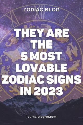 The 5 most lovable zodiac signs in 2023-Are you one of them ...