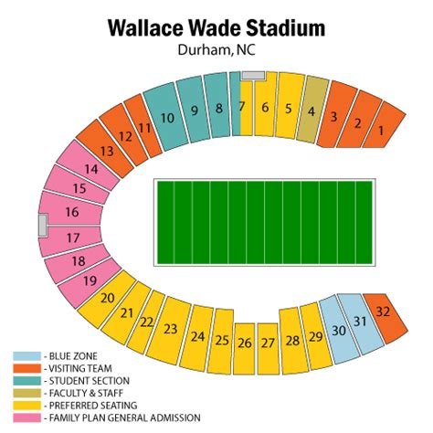 Wallace Wade Stadium - Durham, NC | Tickets, 2023-2024 Event Schedule ...