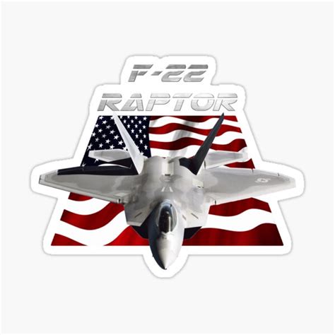 "F-22 Raptor fighter jet" Sticker for Sale by Dirk4171 | Redbubble