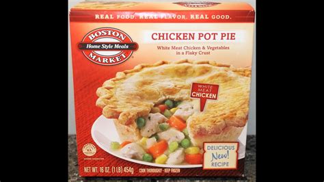 Boston Market: Chicken Pot Pie Review - YouTube