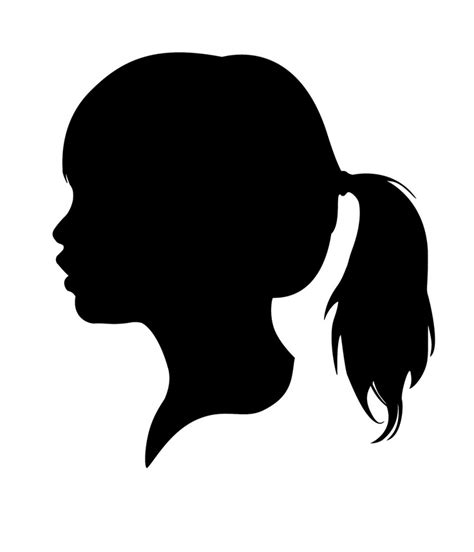 Free Female Profile Silhouette, Download Free Female Profile Silhouette ...