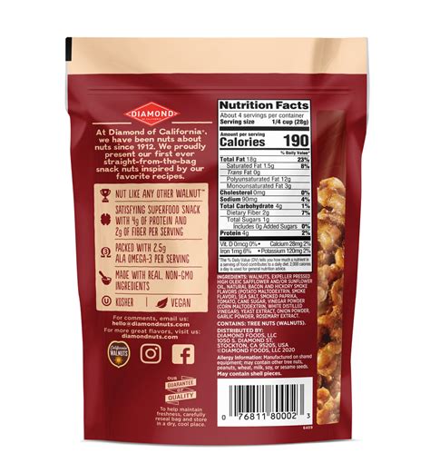 Snack Walnuts – Diamond Nuts Store