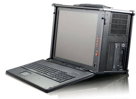 MPC-9000 rugged portable workstation is housed in an anodized alumium ...