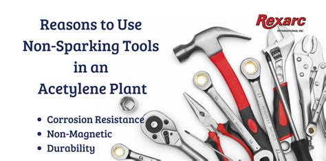 Benefits of Using Non-Sparking Tools in Acetylene Plants - Rexarc