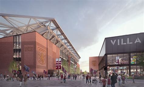 Aston Villa releases new images of Villa Park stadium regeneration