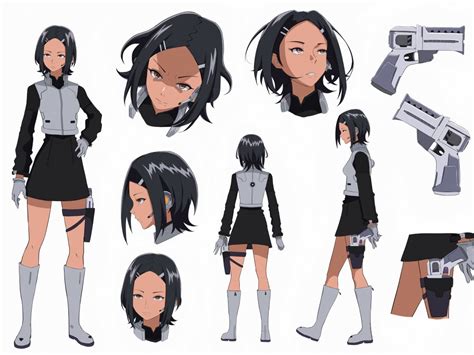 A character concept sheet in anime style | Upwork