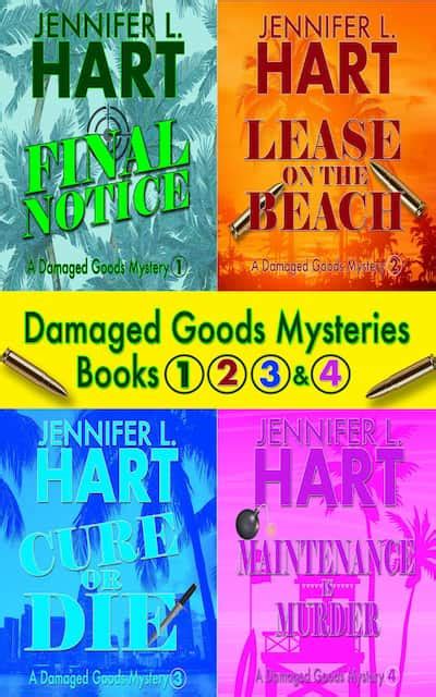 Damaged Goods Mysteries Boxed Set | Author Jennifer L. Hart