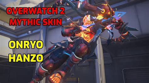 Onryo Hanzo Mythic Skin (battle Pass Season 7) Overwatch 2 Mythic Skin ...