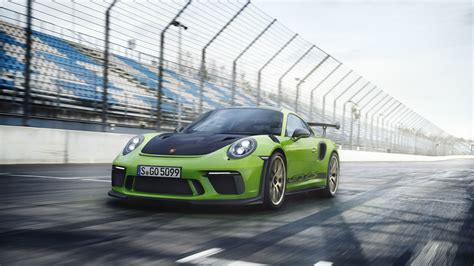 Green coupe, Porsche 911 GT3 RS, sport car, 4k HD wallpaper | Wallpaper ...