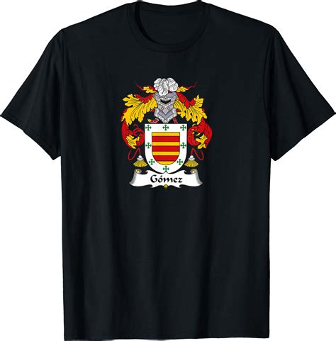 Amazon.com: Gomez Coat of Arms - Family Crest Shirt : Clothing, Shoes ...