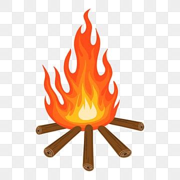 Wood Clip Clipart Vector, Wood Flame Clip Art, Fire Clipart, Flame ...