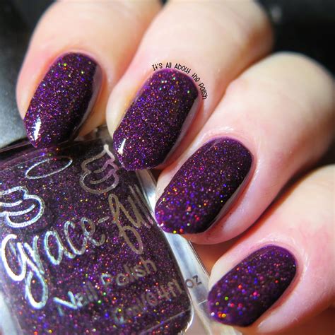 Grace-full Nail Polish Plum Cinders Pink Polish, Nail Polish ...