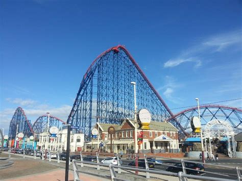 Blackpool Pleasure Beach, one of the oldest and most famous theme parks ...