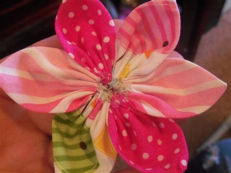 Our Little Life...: Fabric Flower Tutorial