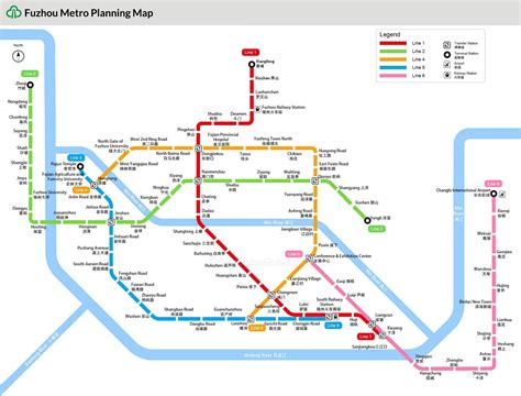 Fuzhou Metro Map: Subway Lines, Stations