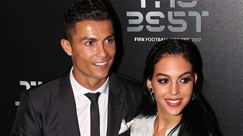 Cristiano Ronaldo & pregnant girlfriend Georgina Rodriguez attend ...