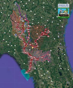 Suwannee River Basin Map | WWALS Watershed Coalition (WWALS) is ...