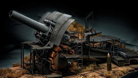 Big Bertha Artillery Gun 'Inspirations' by Songhe Yang | Armorama™