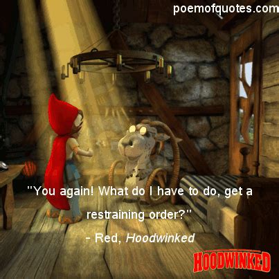 Funny Hoodwinked Quotes