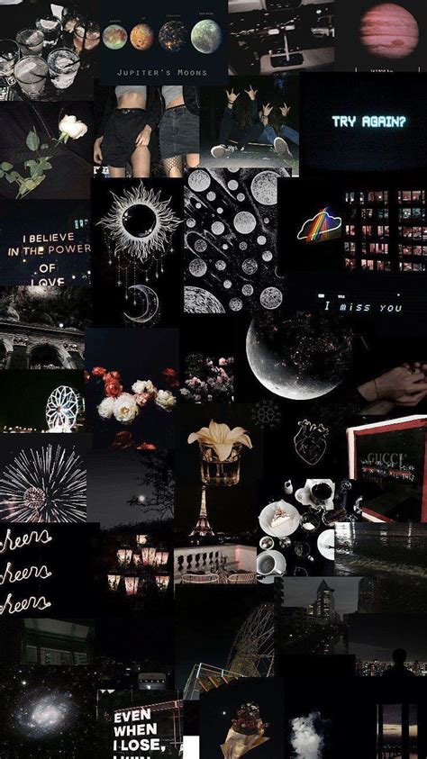 Late Nights, aesthetic, black, cute, dark, emo, night, teenage, HD ...