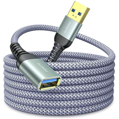 Buy USB Extension Cable 10FT Type A Male to Female USB 3.0 Extender ...