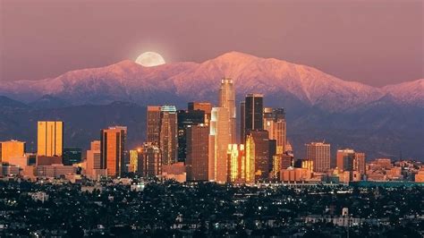 Los Angeles Skyline Wallpapers - Wallpaper Cave