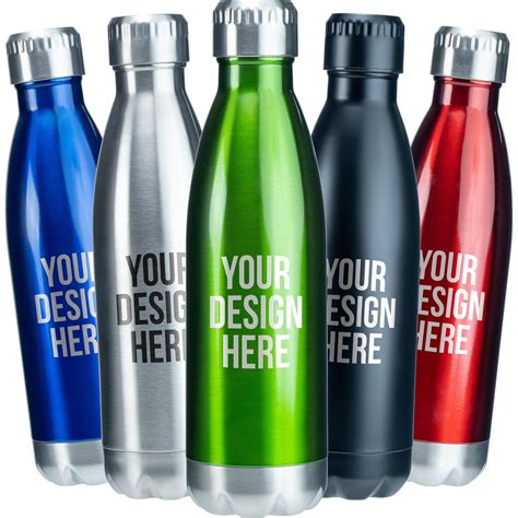 Imprinted Keep Vacuum Insulated Stainless Steel Bottles (17 Oz.)