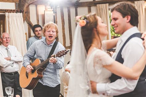 Ed Sheeran wedding performance photo by www.samandlouise.co.uk | Ed ...