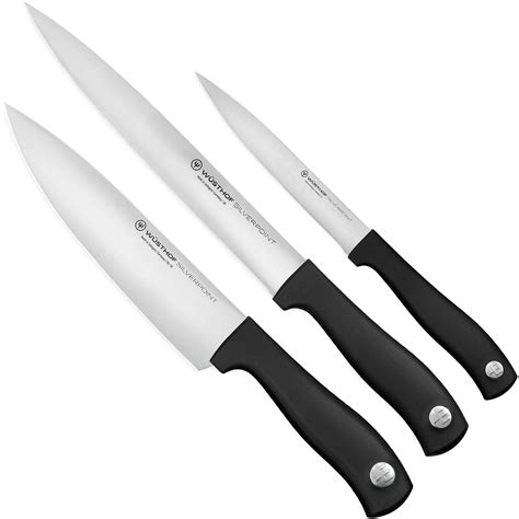 Wüsthof Silverpoint 3-piece knife set, 1135160305 | Advantageously ...