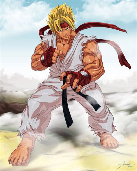 Ryu SSJ by ryu17v on DeviantArt