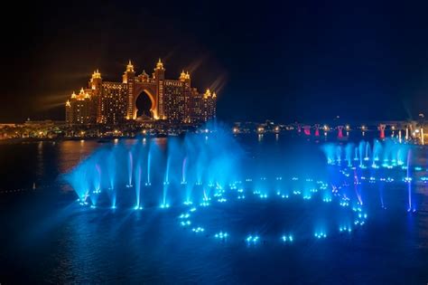 Premium Photo | The pointe dubai view of the spectacular fireworks and ...