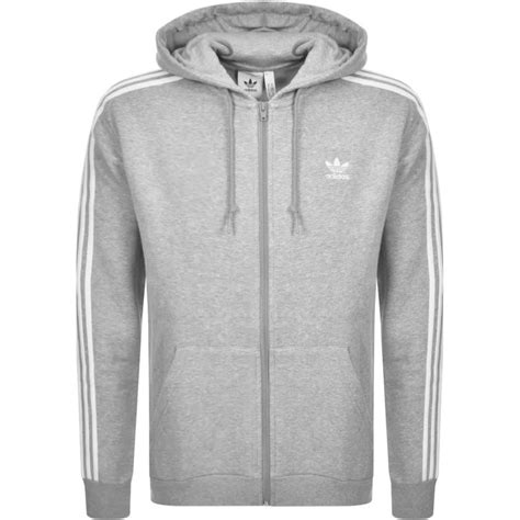 adidas Originals 3 Stripes Tracksuit Grey | Mainline Menswear United States