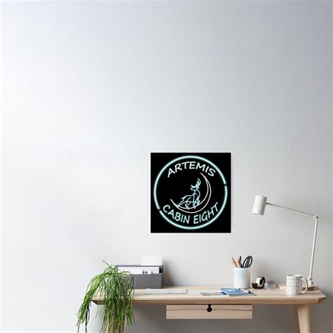 "Artemis Cabin Neon" Poster by Emma1706 | Redbubble