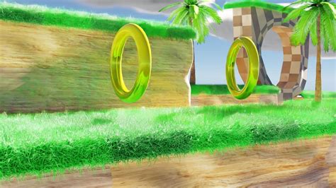 Green Hill Zone - 3D Model by clickdamn