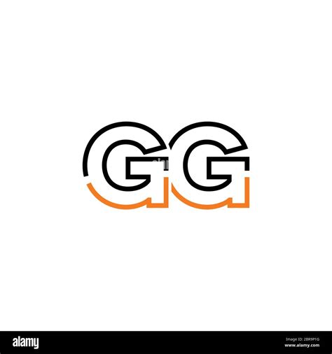 Letter GG logo icon design template elements Stock Vector Image & Art ...