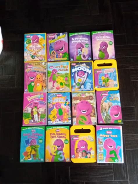 BARNEY DVD BUNDLE X12 Discs £40.00 - PicClick UK