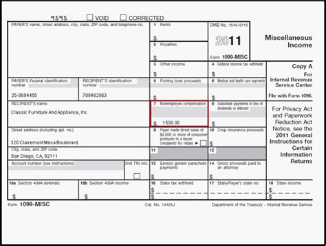 Reports > 1099 MISC Options and 1099 Detail Report