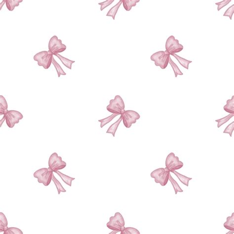 Pink Bow Background