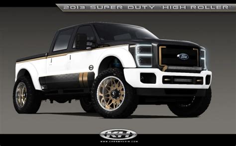 SEMA: Ford Super Duty show Truck Lineup - The Fast Lane Truck