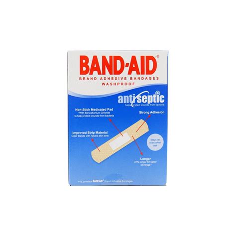 Buy Band Aid Wash Proof Adhesive Bandage - 50s Online | Southstar Drug