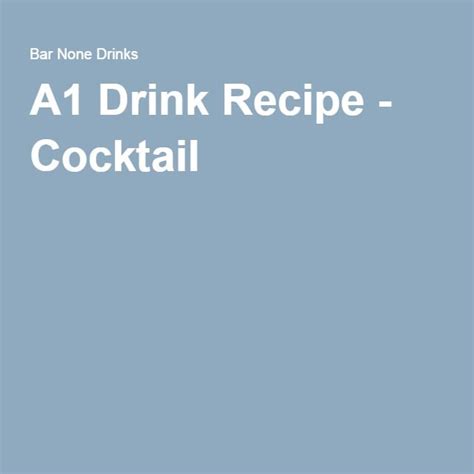 A1 Drink Recipe - Cocktail A1 Recipe, Grand Marnier, Grenadine ...